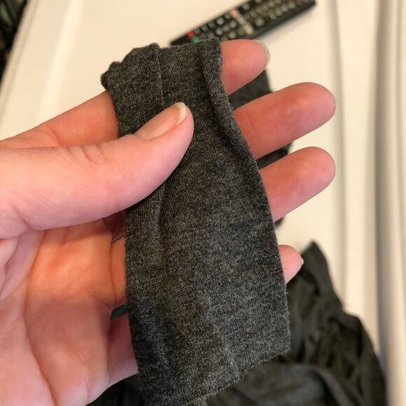 Bailey 44 Grey Open Front Cardigan Sweater Womens XS Waterfall Casual Luxury - Picture 6 of 6